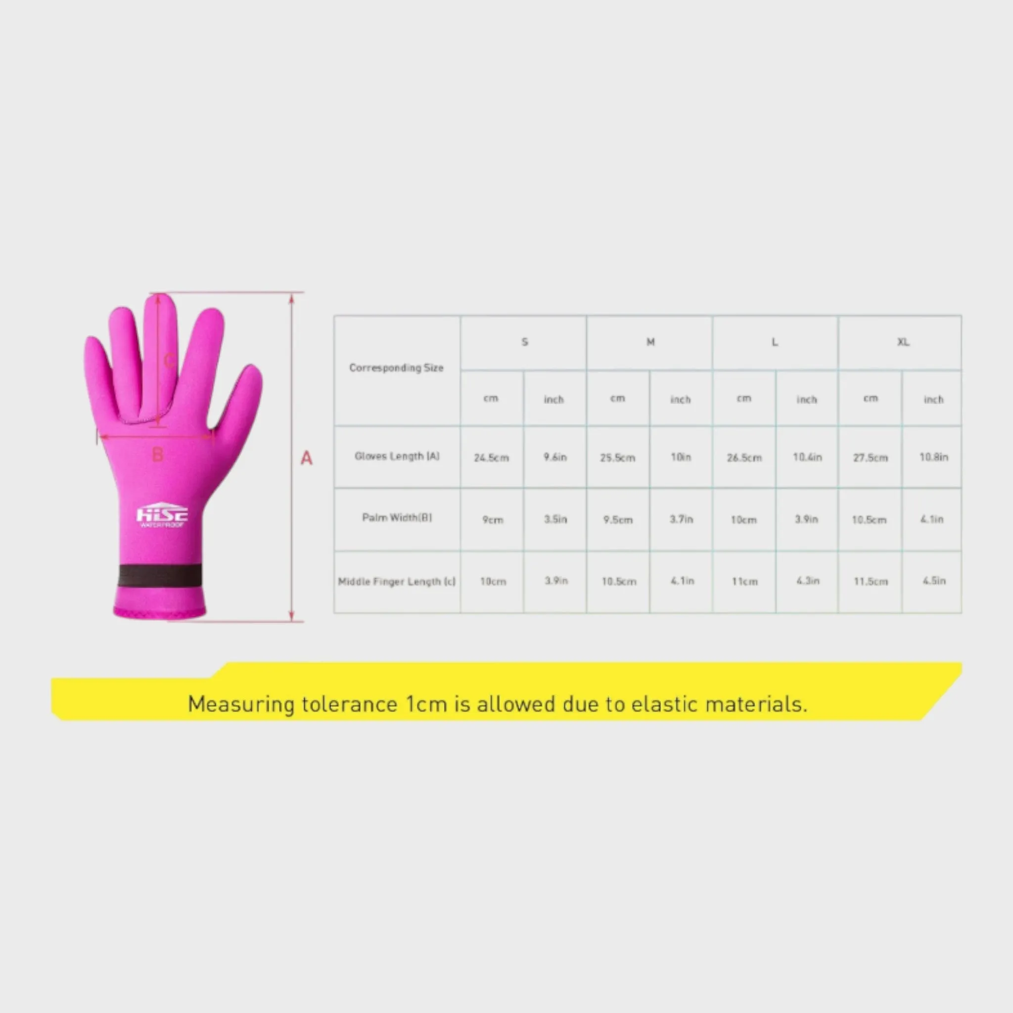 3mm Neoprene Waterproof Diving and Sailing Gloves