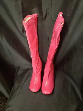 3" Gogo -- Women's Dress Boot -- Hot Pink Patent