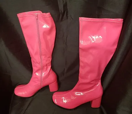 3" Gogo -- Women's Dress Boot -- Hot Pink Patent