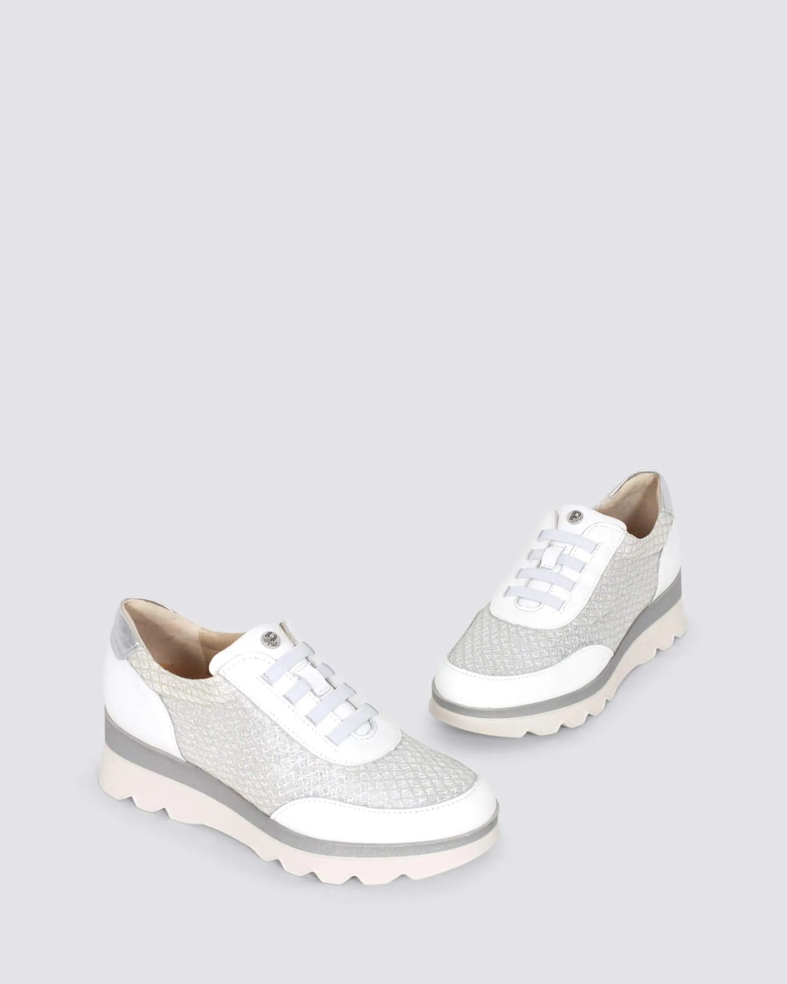 5631 PLATFORM SNEAKERS BLANCO LEATHER