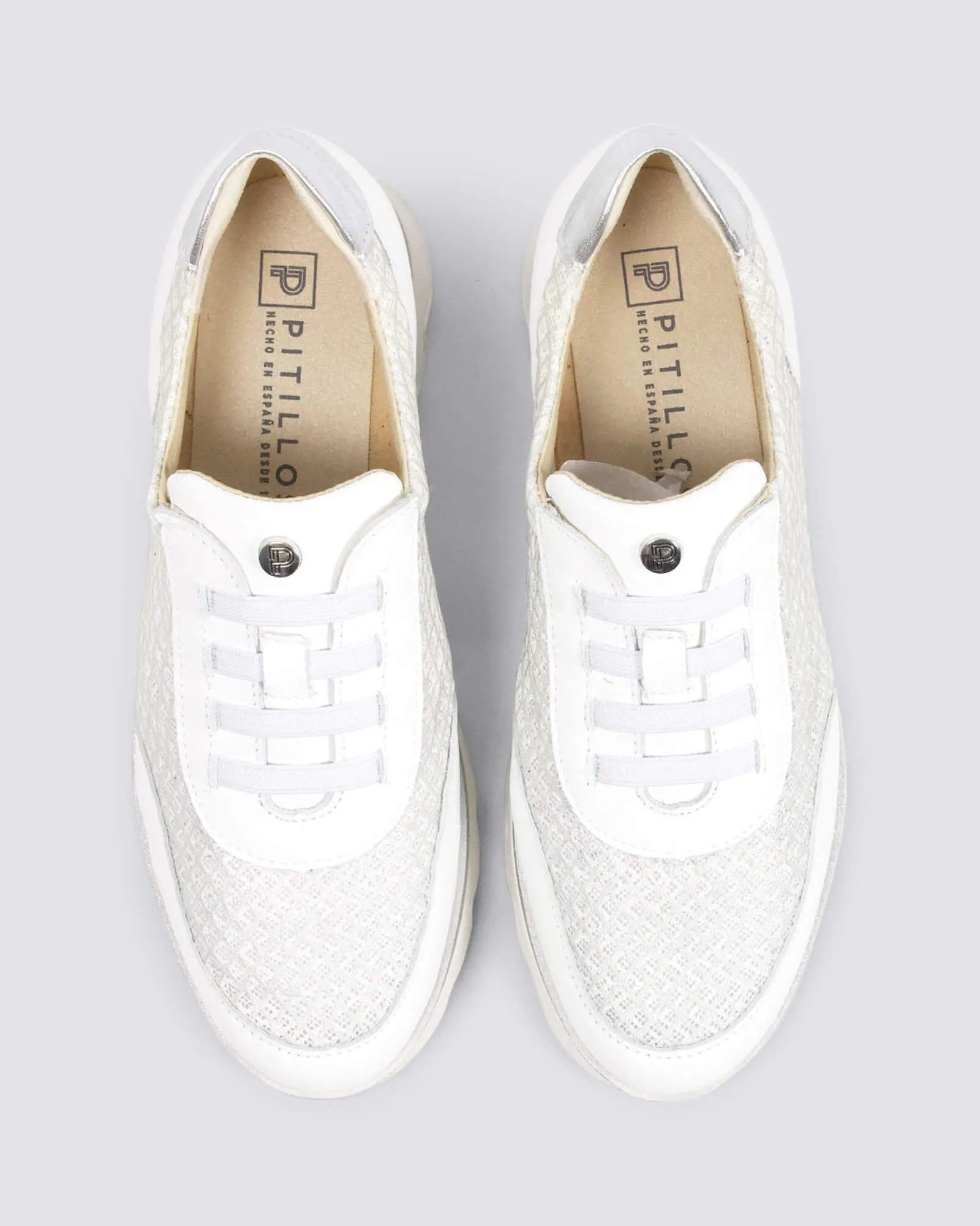 5631 PLATFORM SNEAKERS BLANCO LEATHER