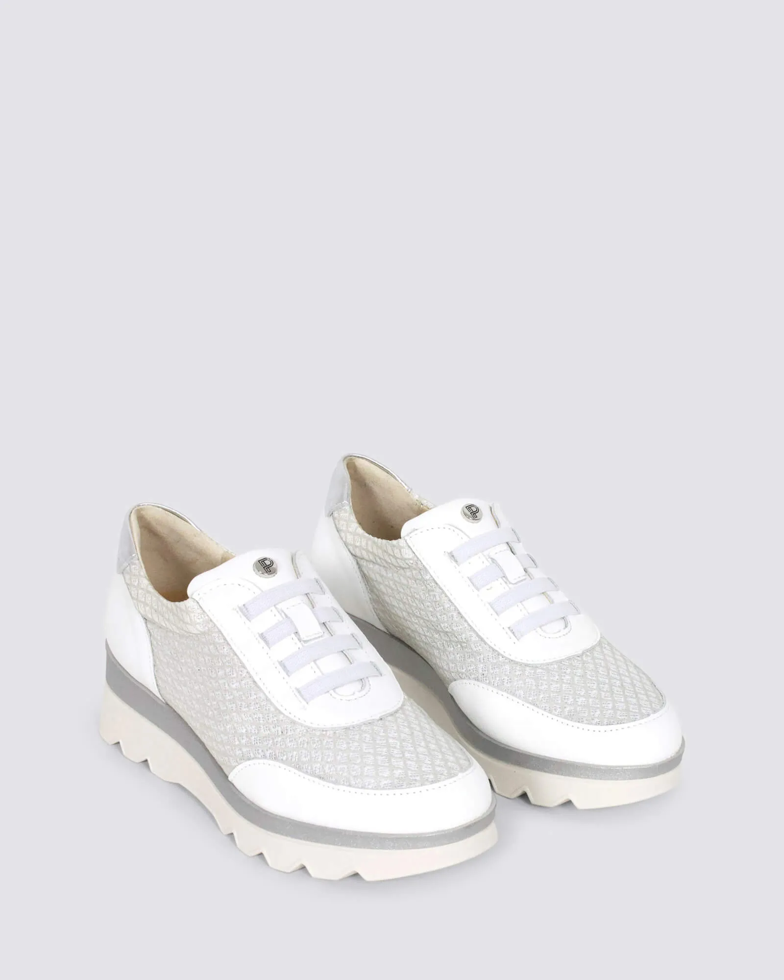 5631 PLATFORM SNEAKERS BLANCO LEATHER