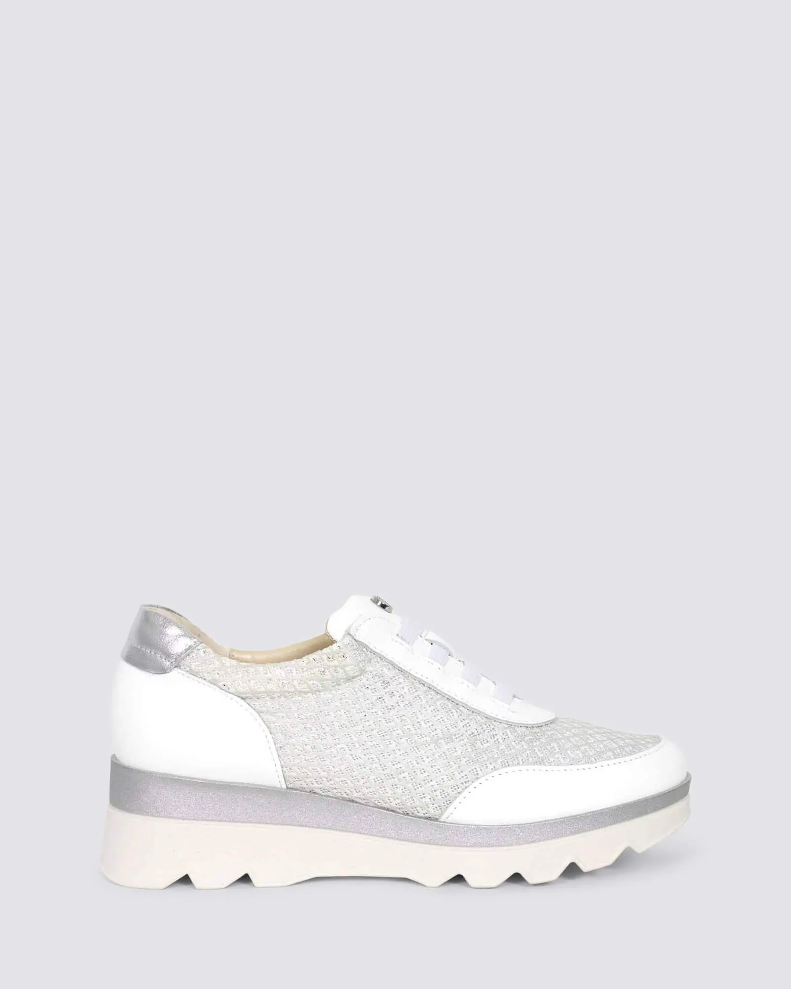 5631 PLATFORM SNEAKERS BLANCO LEATHER