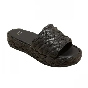 A New Day Womens Casey Flatform Slide Sandals 89998665 Black 11M