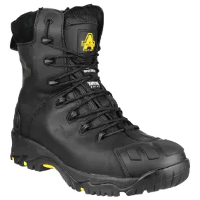 Amblers Safety FS999 Hi Leg Composite Safety Boot With Side Zip Black Amblers Safety FS999 Hi Leg Composite Safety Boot With Side Zip Black