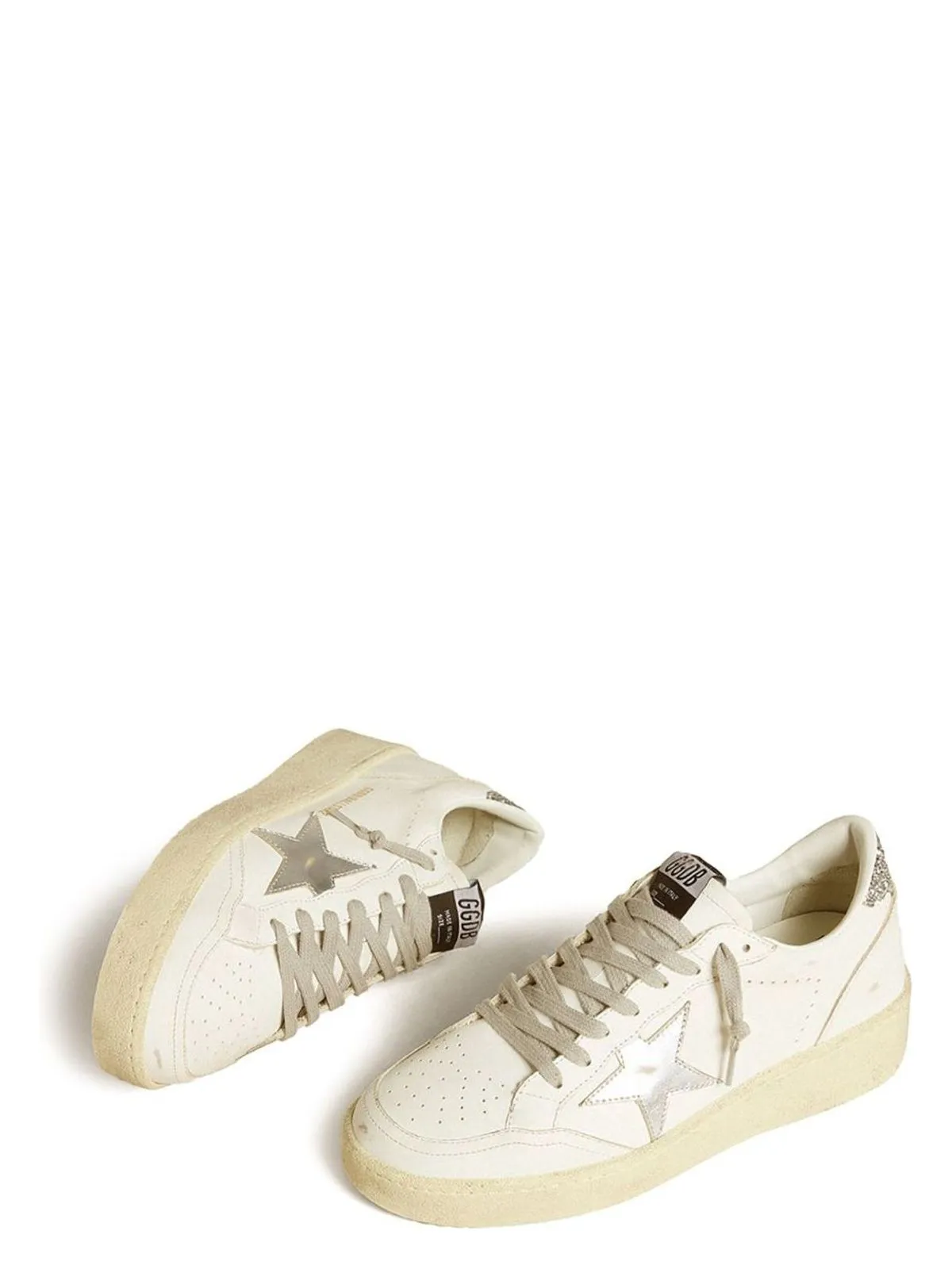 BALL STAR LEATHER SNEAKERS
