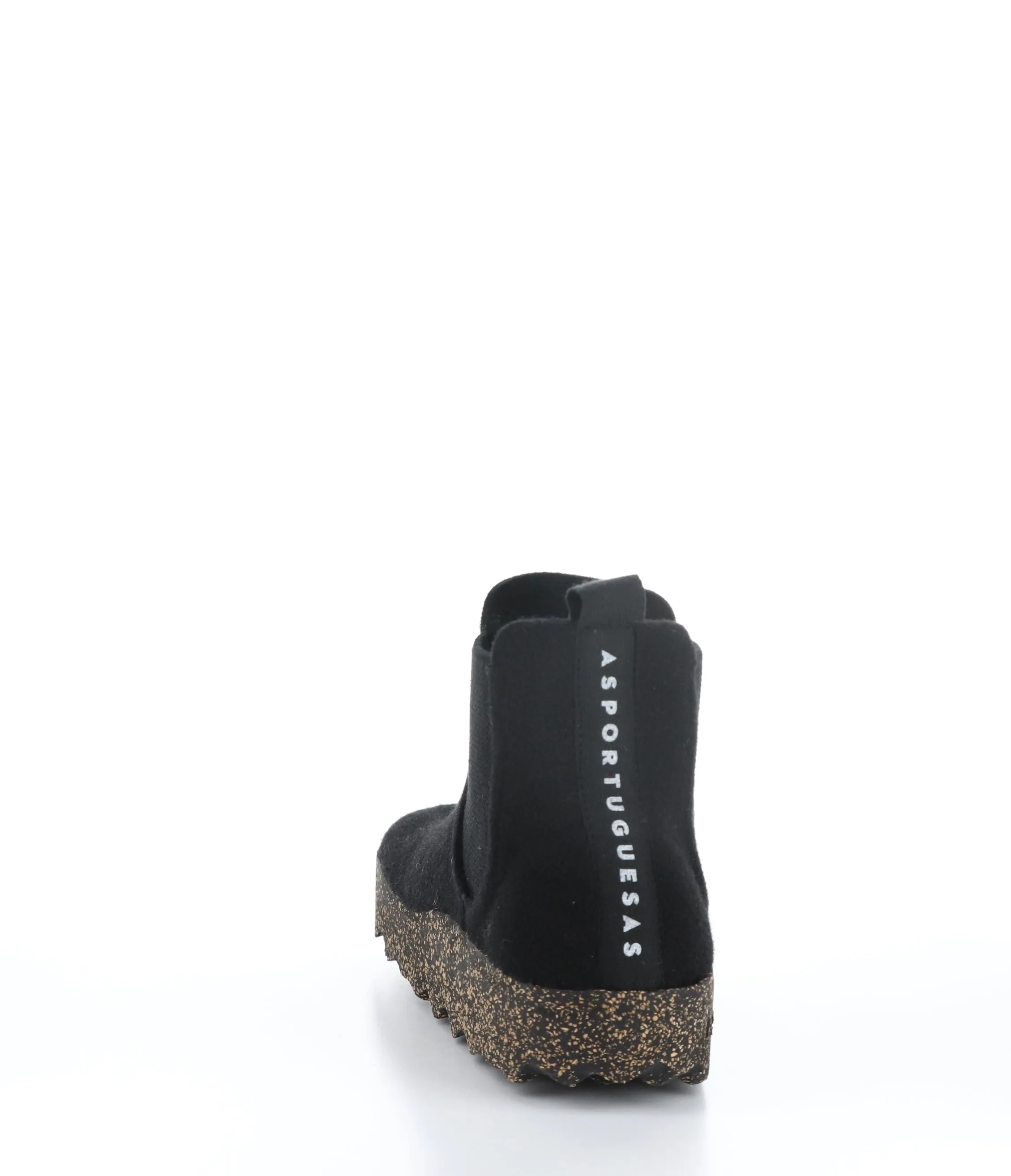 CAIA090ASPM Black Round Toe Boots