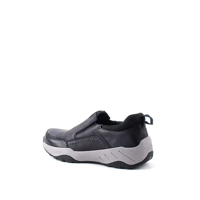 camel active Leather Slip On Shoes Men Navy VALON 852369-RS1-43