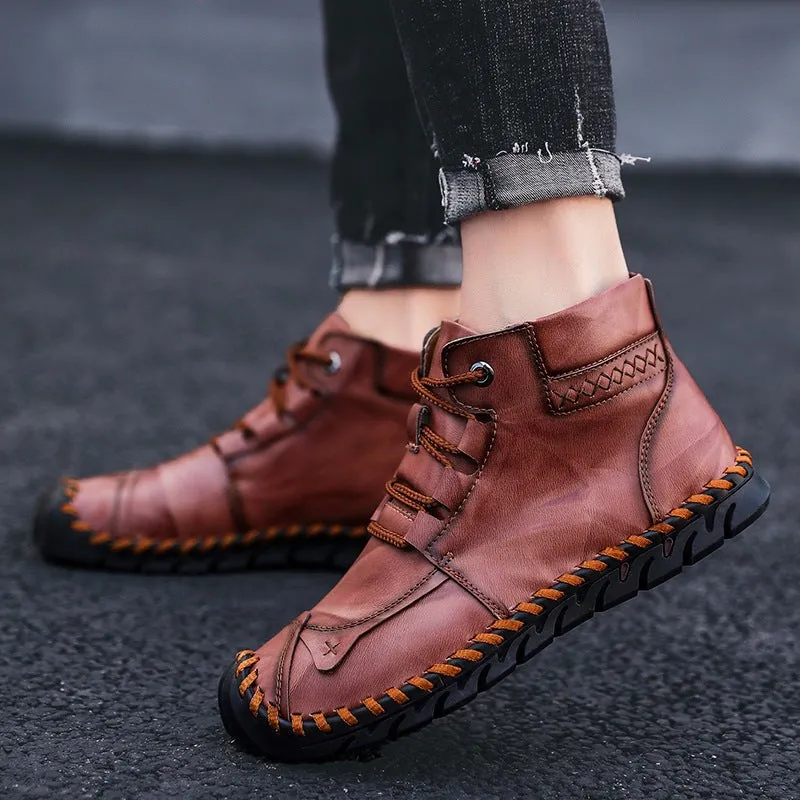 CasualLeather - Breathable Non-Slip Tooling Boots by The Nevermore