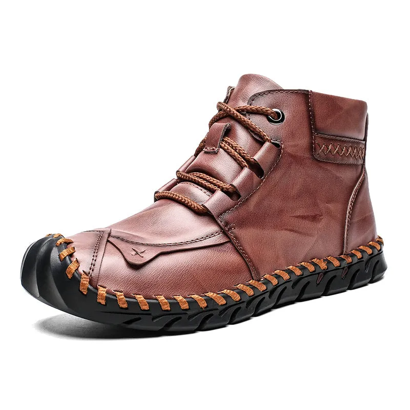 CasualLeather - Breathable Non-Slip Tooling Boots by The Nevermore