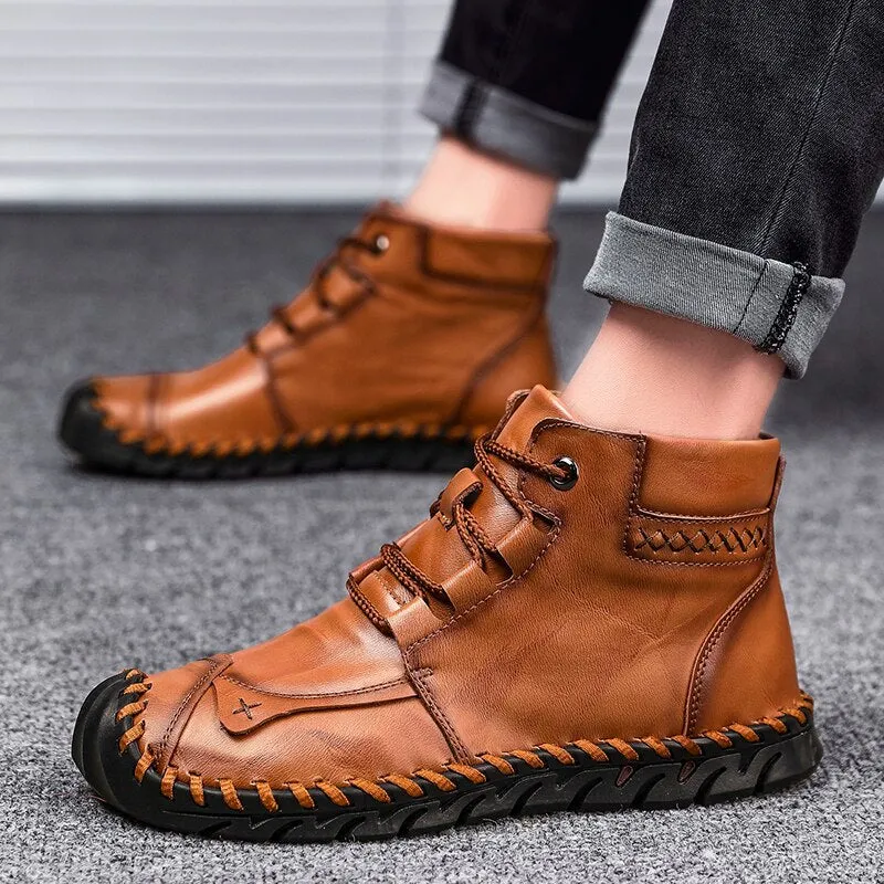 CasualLeather - Breathable Non-Slip Tooling Boots by The Nevermore