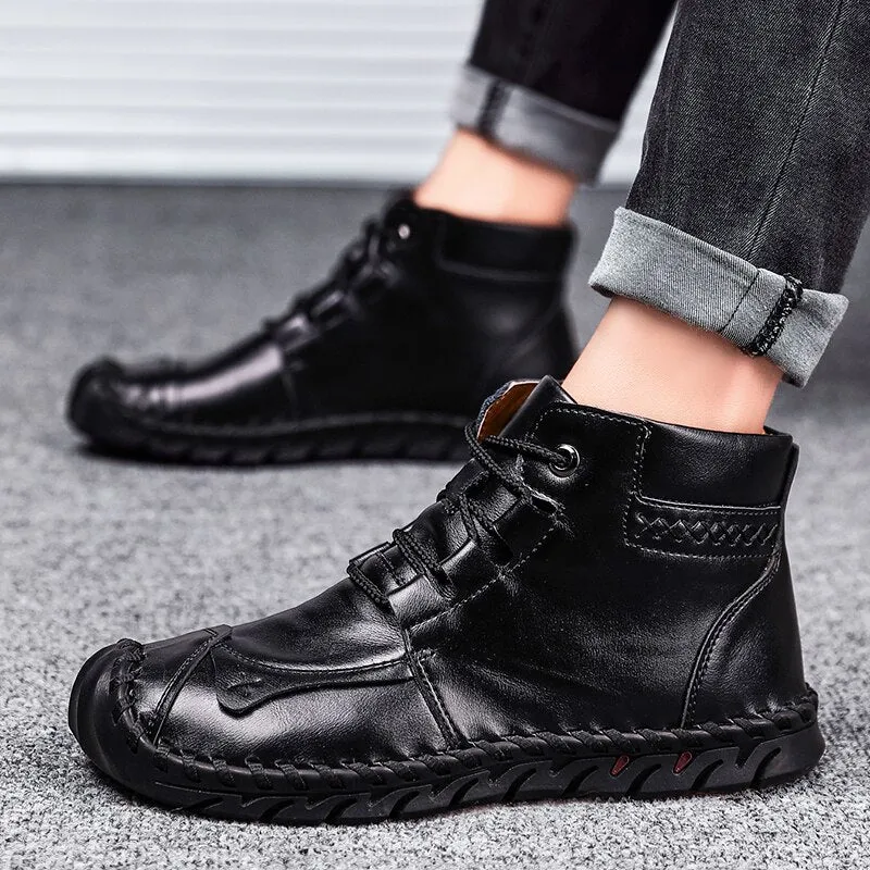 CasualLeather - Breathable Non-Slip Tooling Boots by The Nevermore
