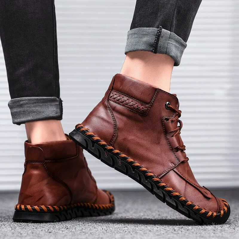 CasualLeather - Breathable Non-Slip Tooling Boots by The Nevermore