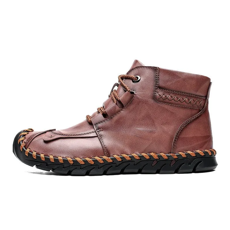CasualLeather - Breathable Non-Slip Tooling Boots by The Nevermore