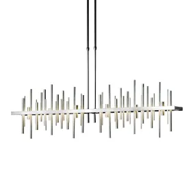 Cityscape Large LED Pendant Sterling Accent LED in Sterling