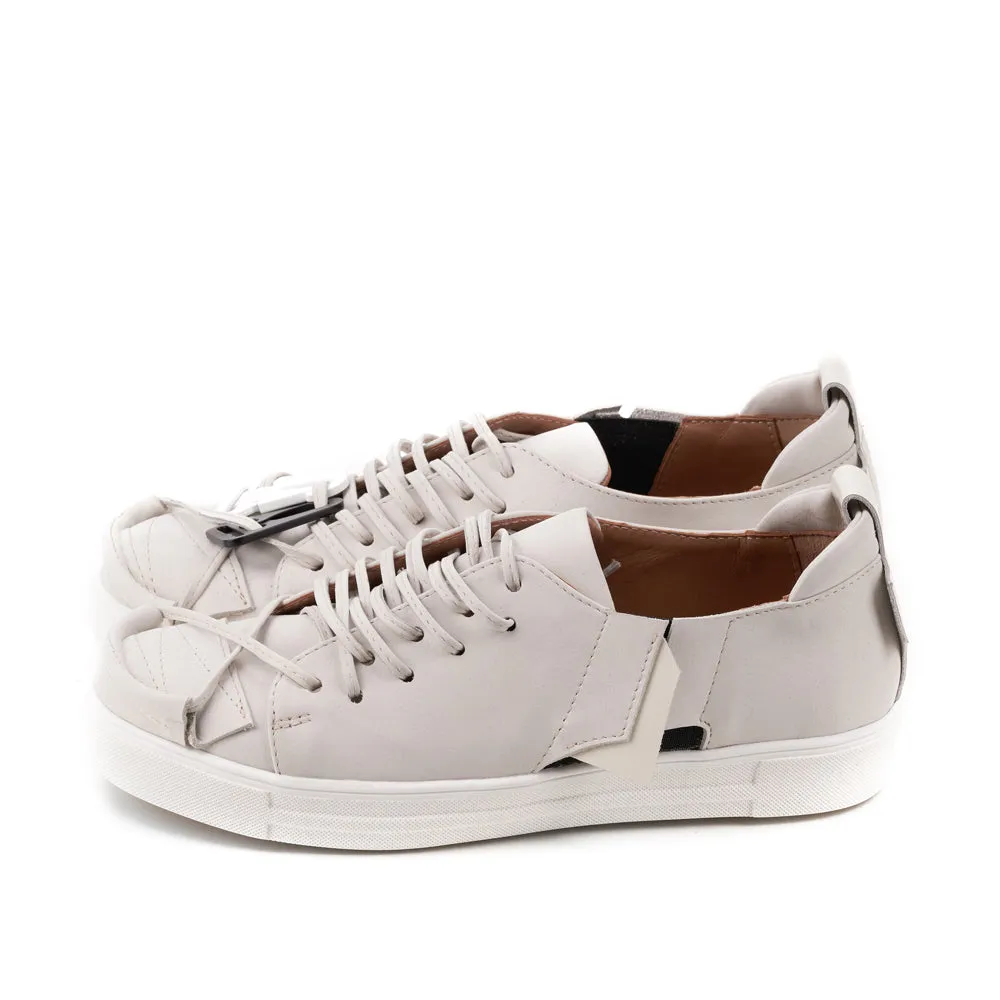 Crossroads light grey nubuck low top men sneakers
