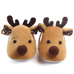 Cute Deer Baby Booties