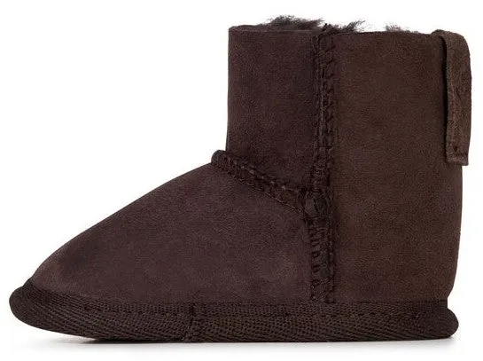 Emu Sheepskin Baby Uggs - Chocolate