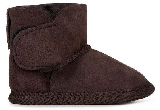 Emu Sheepskin Baby Uggs - Chocolate