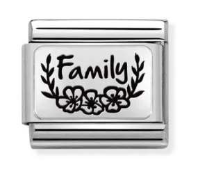 Family - Family Silver Charm