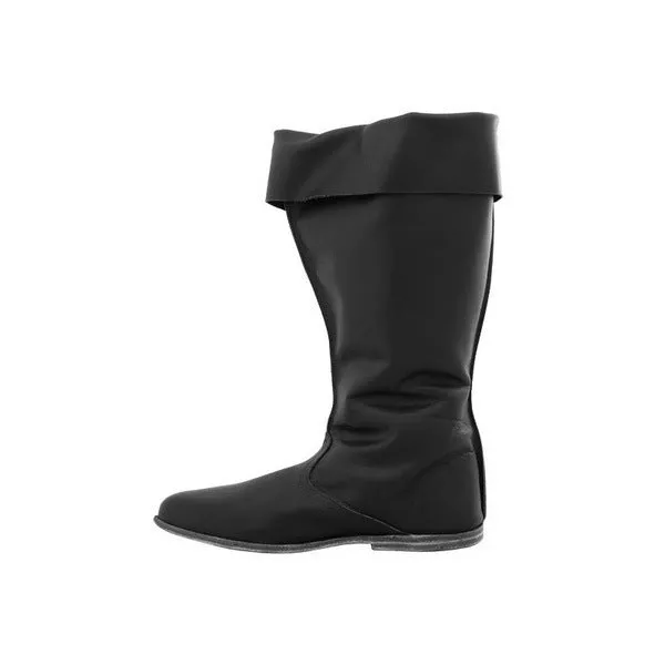 HarmonyStride - Unisex Low Heel Long Boots by The Nevermore