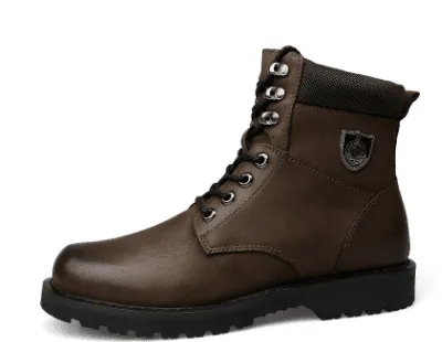HeritageStride - Natural Leather Boots by The Nevermore