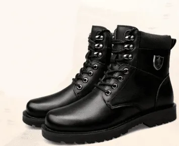 HeritageStride - Natural Leather Boots by The Nevermore