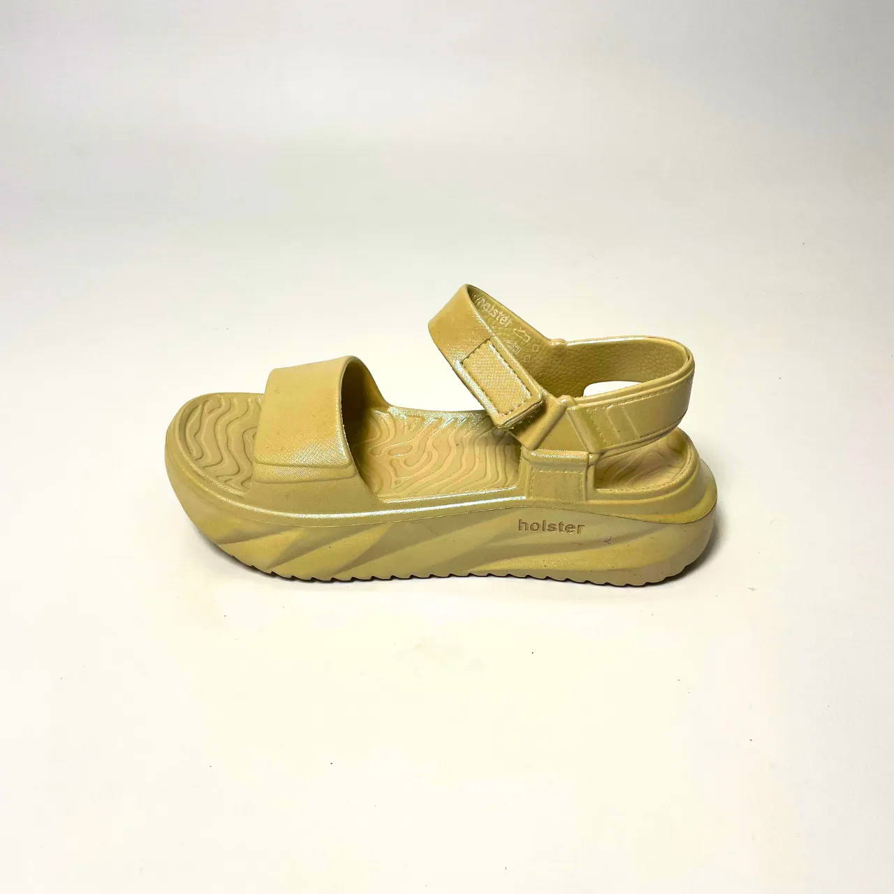 Holster CLOUDNINE METALLIC sand sandal