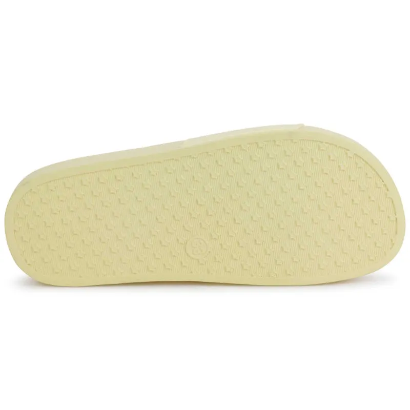 HUGO BOSS Pale Yellow Slide J29325