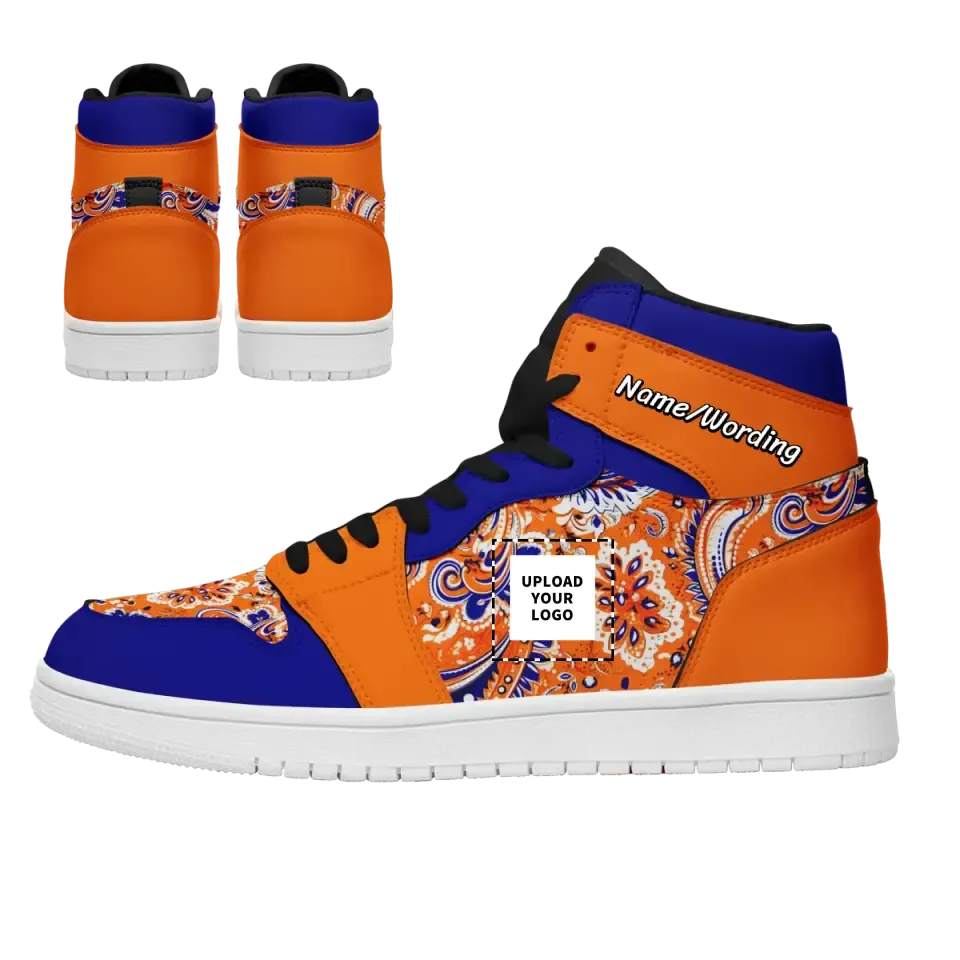 Luxury Gifts,Personalized Stylish Sneakers, Custom Bright High-Top Shoes, Back to School Gift for Children