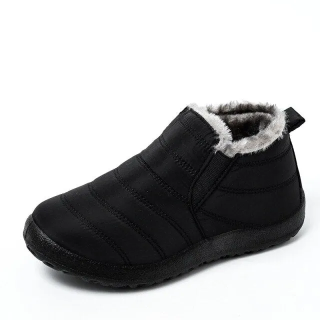 Men&#39;s Boots 2021 New Men Snow Boots Waterproof Non-Slip Shoes For Men Casual Fashion Ankle Boots Male Winter Walking Unisex Shoe
