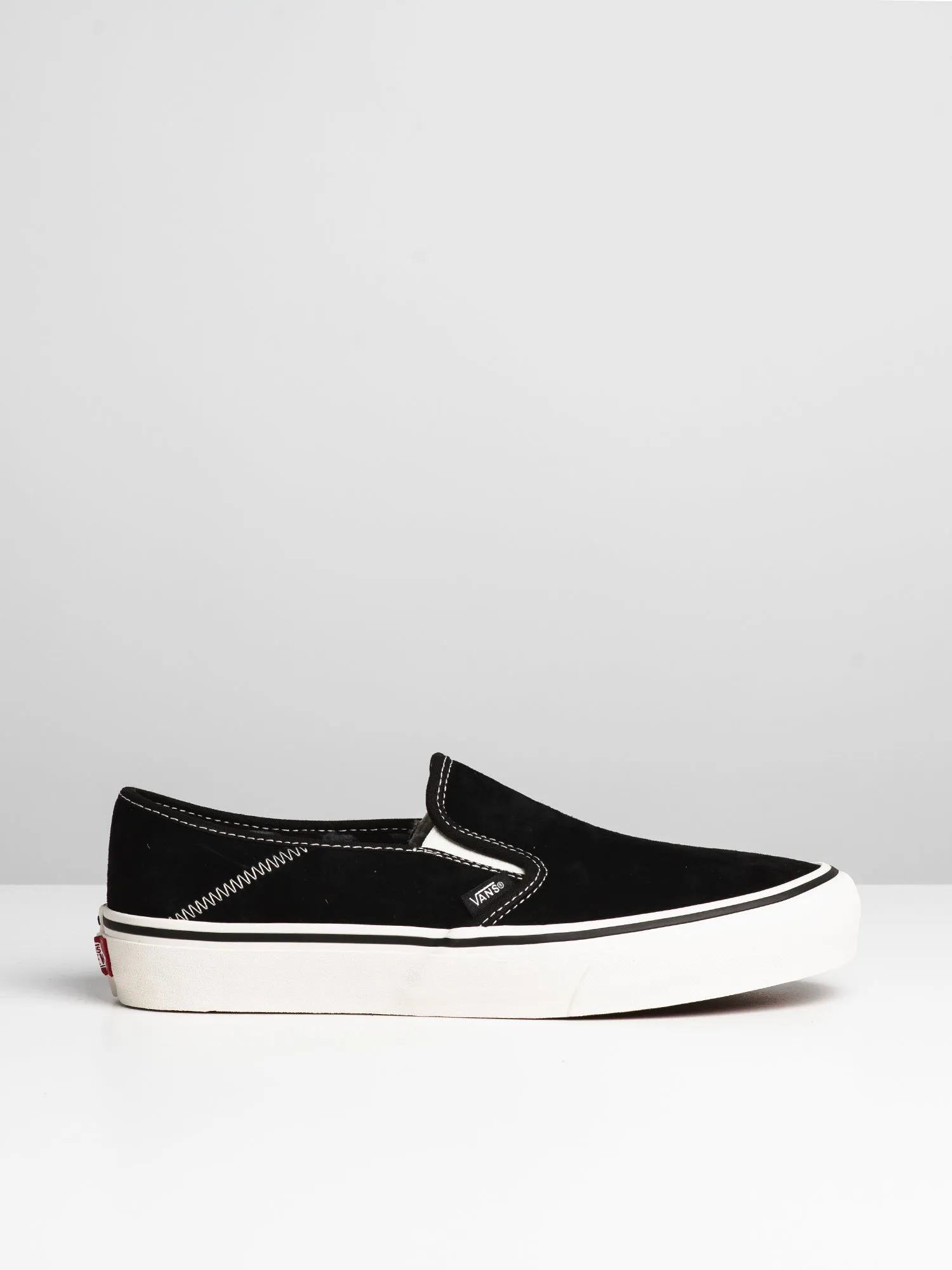MENS SLIP ON SF - CHECKER SUEDE - CLEARANCE