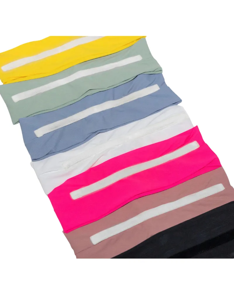 Neon Dri Fit Ribbed Non Slip Headband