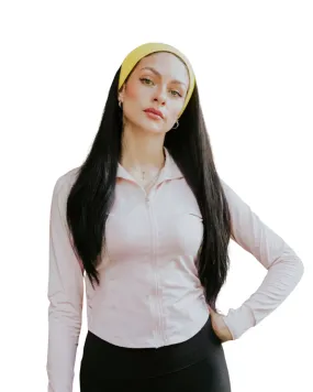 Neon Dri Fit Ribbed Non Slip Headband
