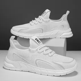 New spring and summer flying mesh men's shoes breathable and non-slip runningFZ009