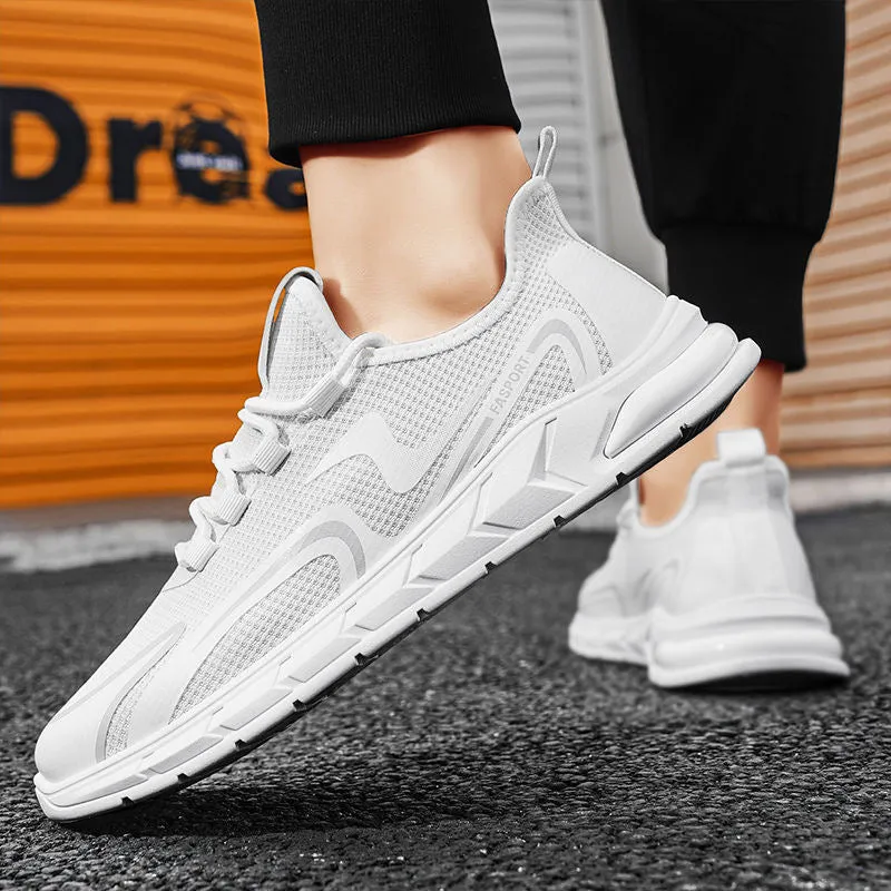 New spring and summer flying mesh men's shoes breathable and non-slip runningFZ009