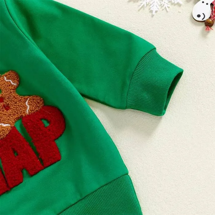 Oh Snap Christmas Gingerbread Toddler Set