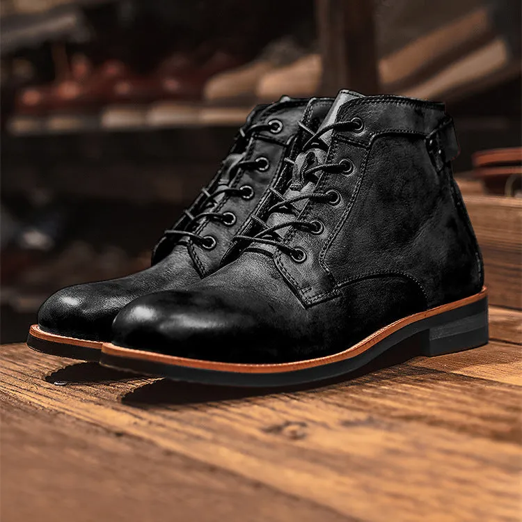 OwenCadwell - Camouflage Martin Boots by The Nevermore