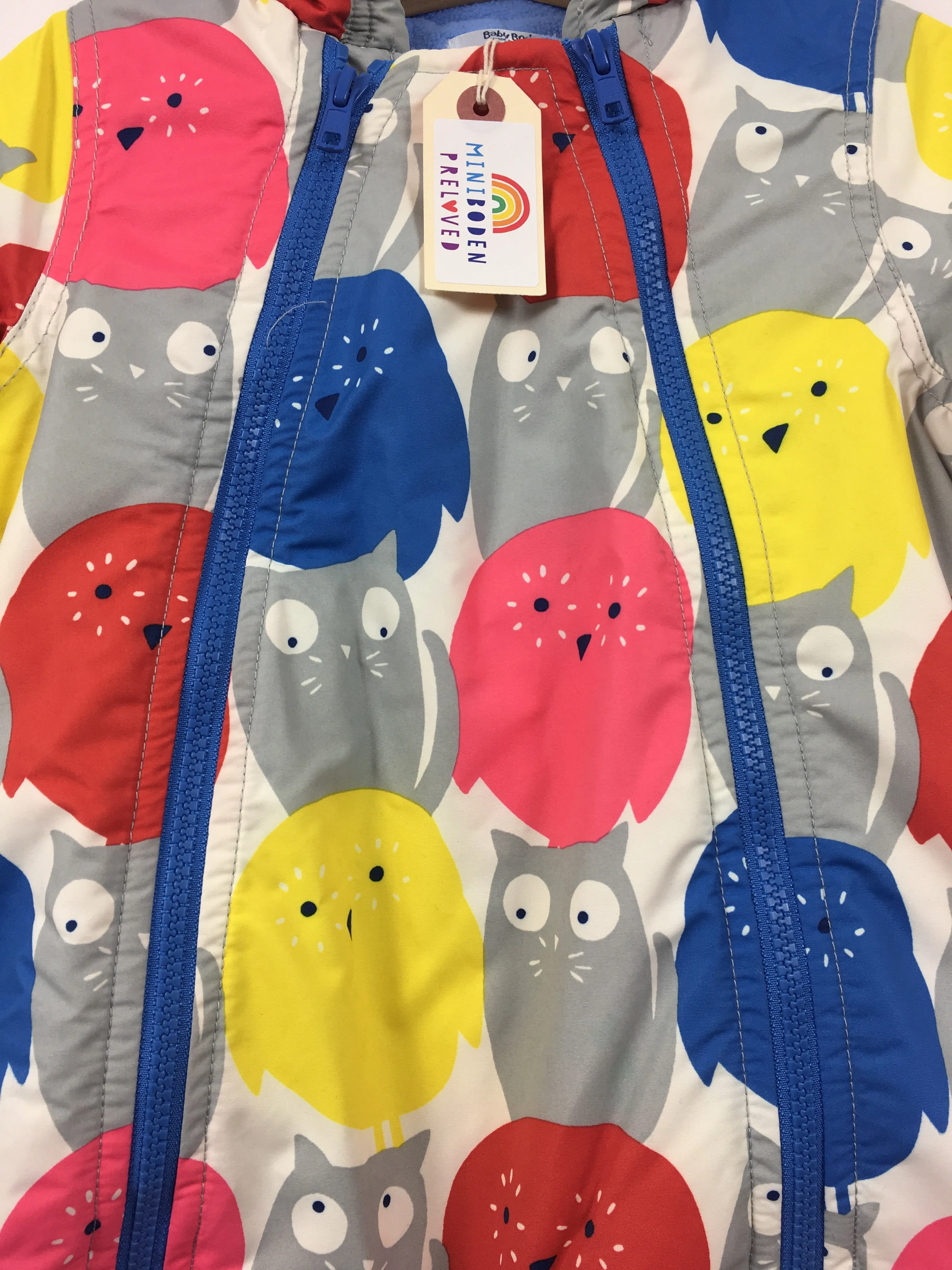 Owl & Pussycat Print Snow Suit (6-12 Months)