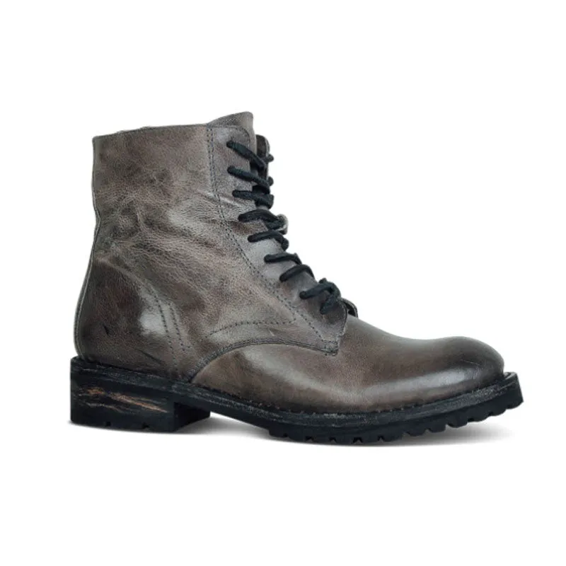 Phoenix Knight - Low Square Heel Boots by The Nevermore