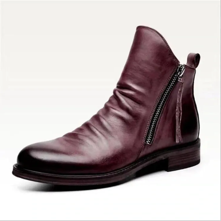 Pu Leather Boots For Men | Top ankle Boot Style