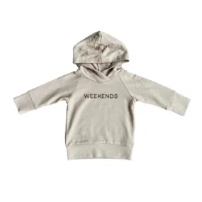 Raglan Baby Hoodie: Weekends