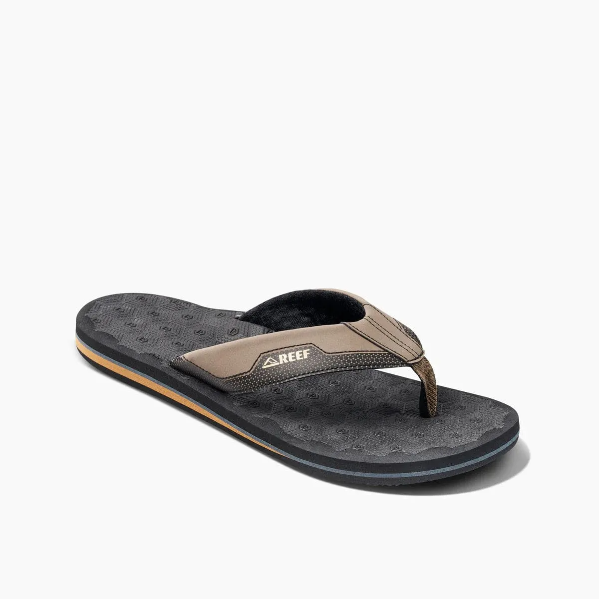 Reef Men's The Ripper Flips- Black/ Tan