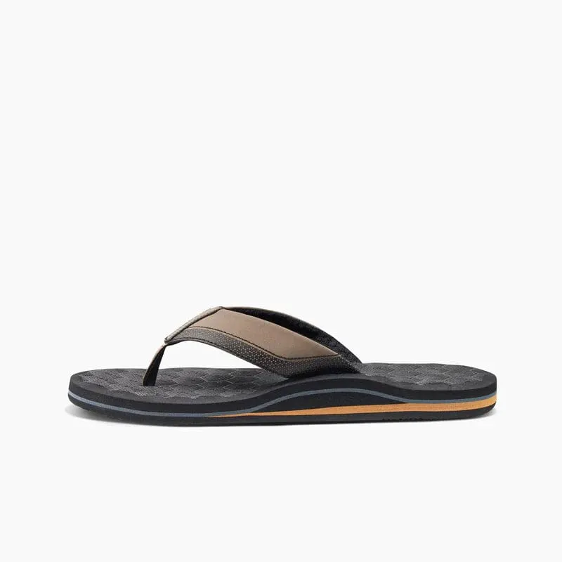 Reef Men's The Ripper Flips- Black/ Tan