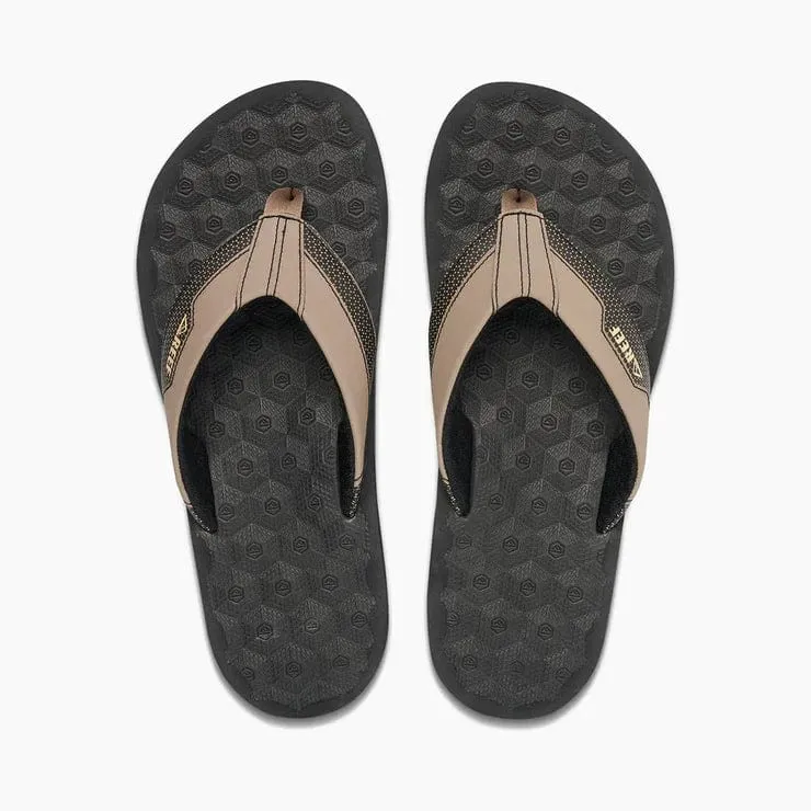 Reef Men's The Ripper Flips- Black/ Tan