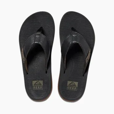 Reef "Santa Ana" Men's Sandals - Black