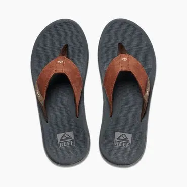 Reef "Santa Ana" Men's Sandals - Grey/Tan