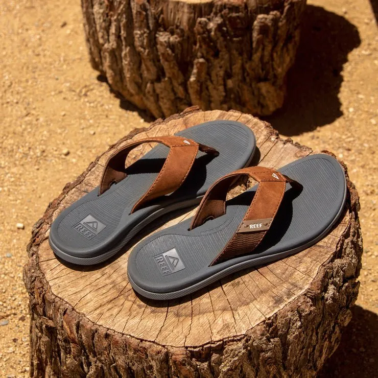 Reef "Santa Ana" Men's Sandals - Grey/Tan