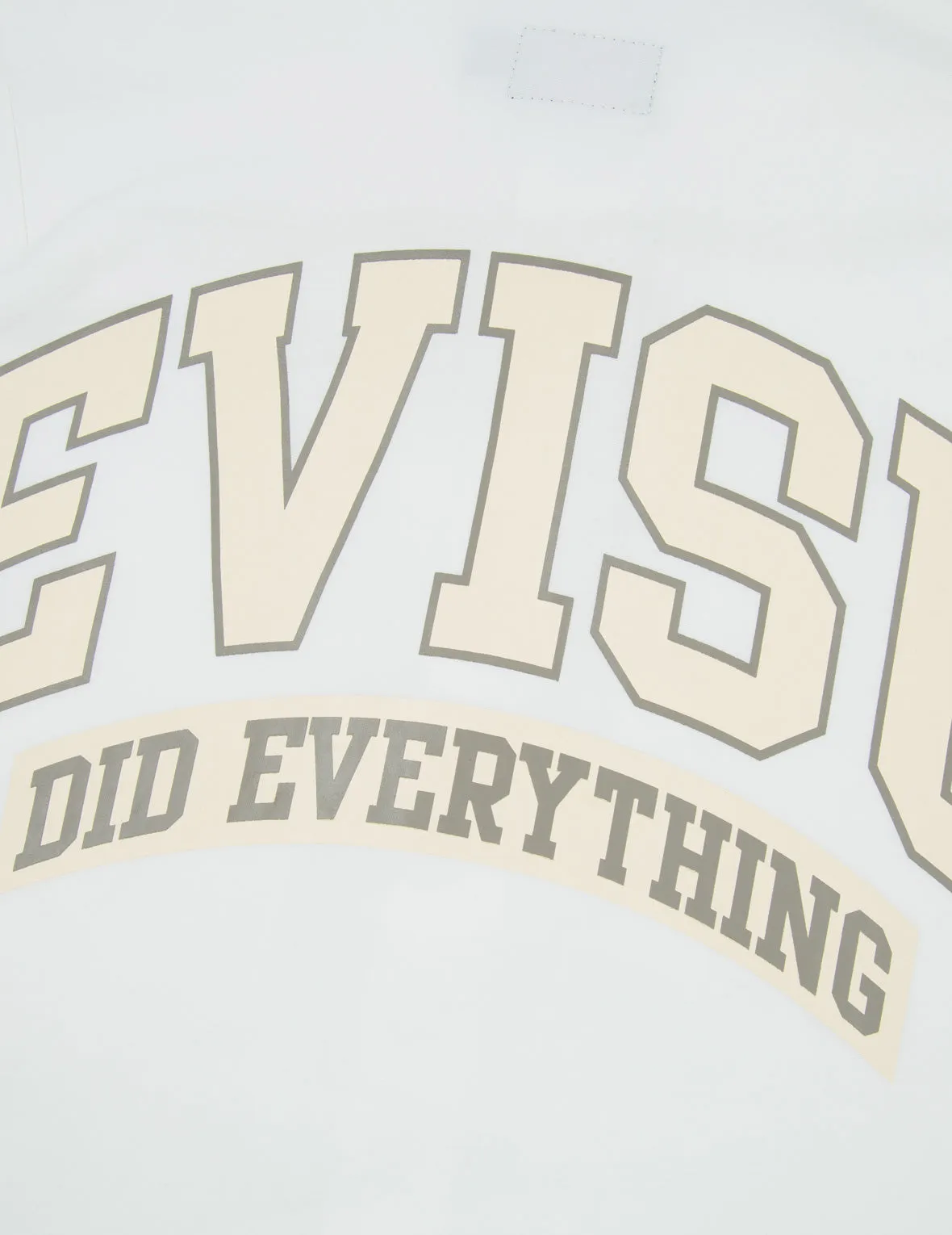Retro Logo Print Oversized Shirt