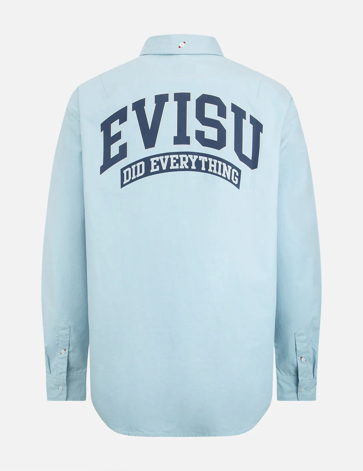 Retro Logo Print Oversized Shirt